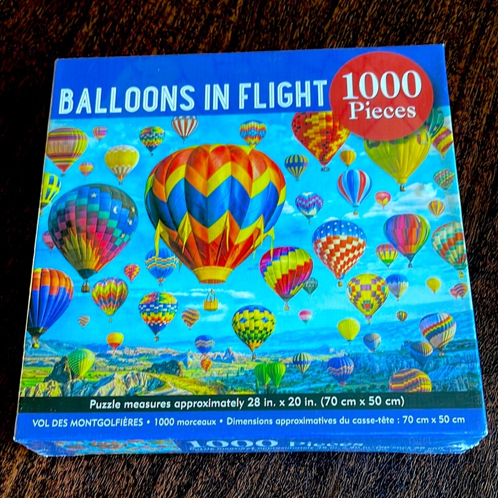 NEW Colorful Hot Air Balloons Puzzle - 1000 Pieces